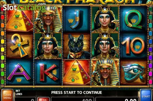 Скрин2. Black Pharaoh слот