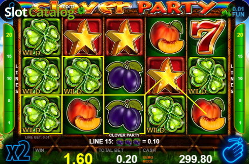 Скрин3. Clover Party слот