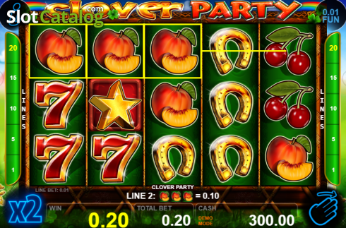 Скрин5. Clover Party слот