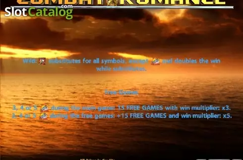 Скрин8. Combat Romance слот