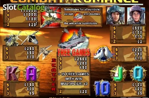 Скрин7. Combat Romance слот