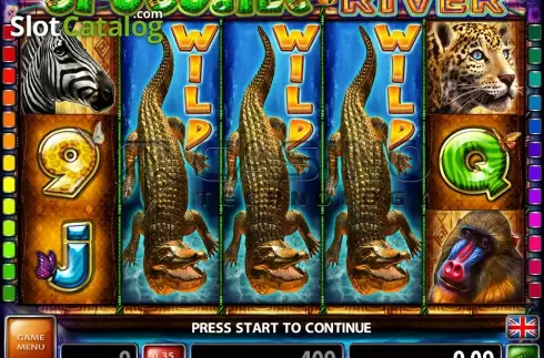 Скрин3. Crocodile River слот