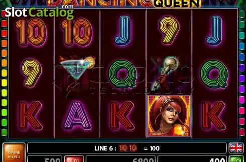 Скрин2. Dancing Queen слот