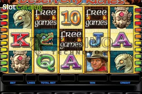 Скрин2. Desert City Riches слот