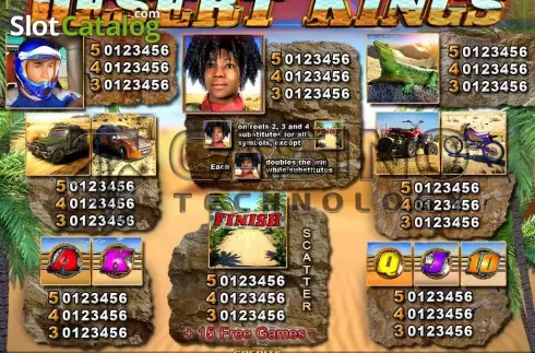 Скрин5. Desert Kings слот