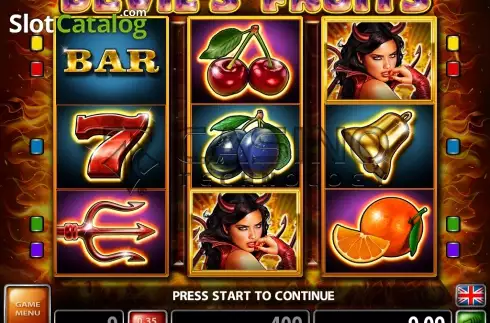 Скрин2. Devil's Fruits (Casino Technology) слот