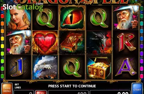 Скрин2. Dragon Spell слот