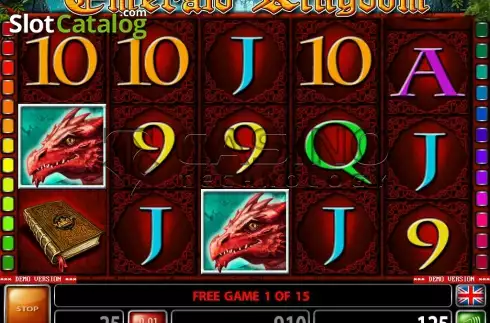 Скрин8. Emerald Kingdom слот