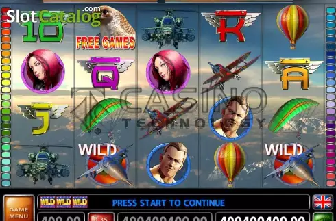 Скрин2. Falcon Heroes слот