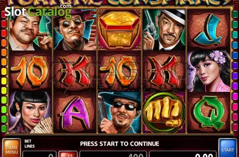 Скрин2. Fortune Conspiracy слот