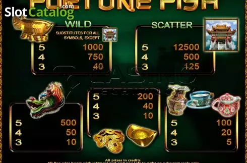 Скрин6. Fortune Fish слот