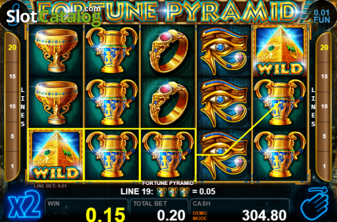 Скрин5. Fortune Pyramid слот