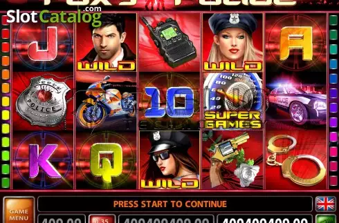 Скрин4. Foxy Police слот