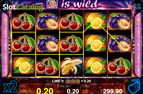 Скрин4. Fruity Hot (CT Gaming) слот