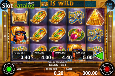Скрин2. Full Of Treasures слот