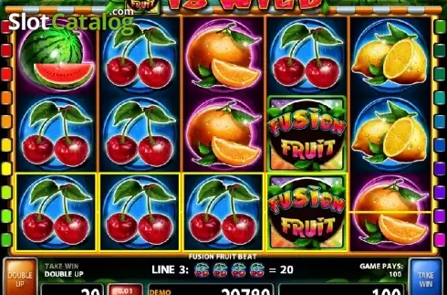 Скрин2. Fusion Fruit Beat слот