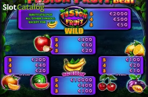 Скрин4. Fusion Fruit Beat слот