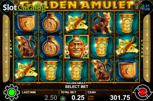Скрин2. Golden Amulet слот