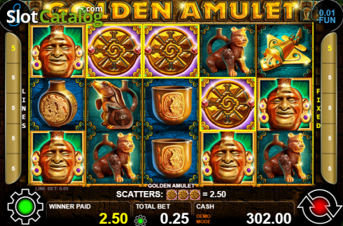Скрин3. Golden Amulet слот