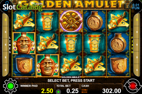 Скрин4. Golden Amulet слот