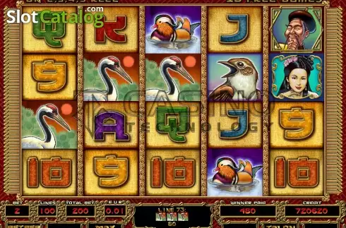 Скрин2. Golden Bird слот