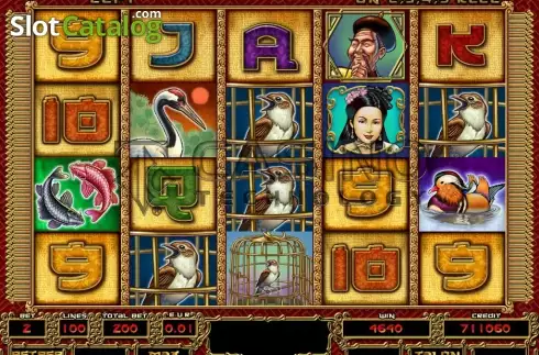 Скрин3. Golden Bird слот