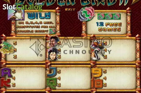 Скрин4. Golden Bird 2 слот