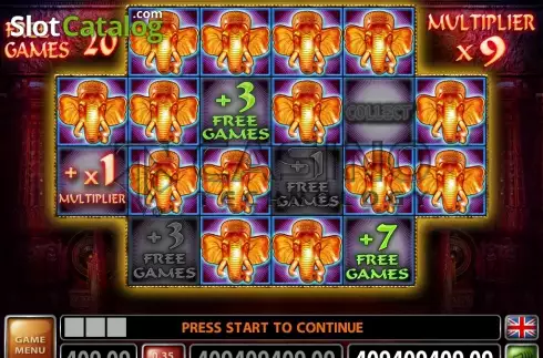 Скрин3. Golden Elephant (CT Gaming) слот