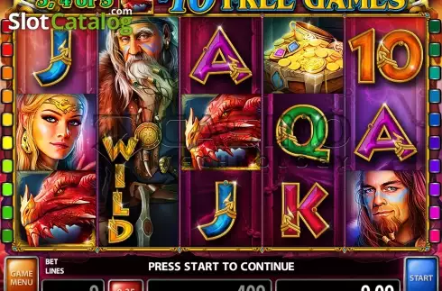 Скрин3. Gold Of The Nibelungs слот