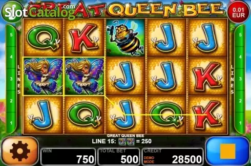 Скрин3. Great Queen Bee слот