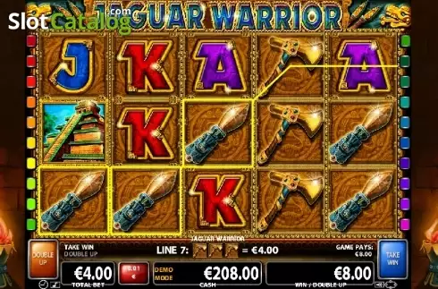 Скрин2. Jaguar Warrior слот