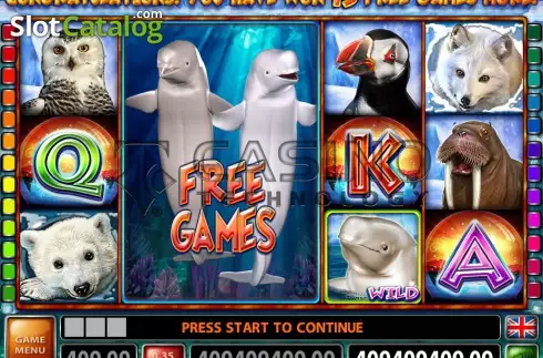 Скрин7. Jolly Beluga Whales слот