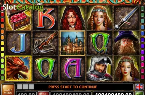 Скрин2. Knight Legends слот