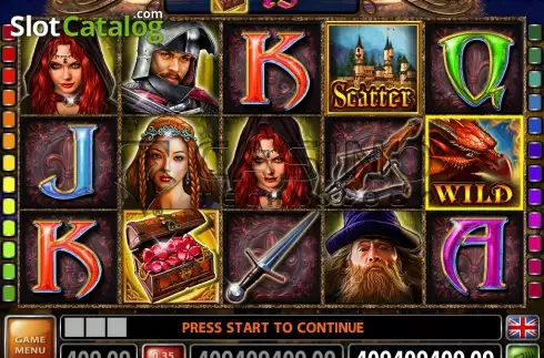 Скрин3. Knight Legends слот