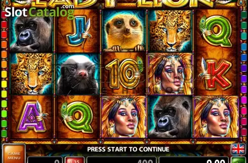 Скрин2. Lady Lion слот