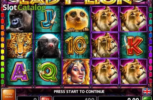 Скрин3. Lady Lion слот
