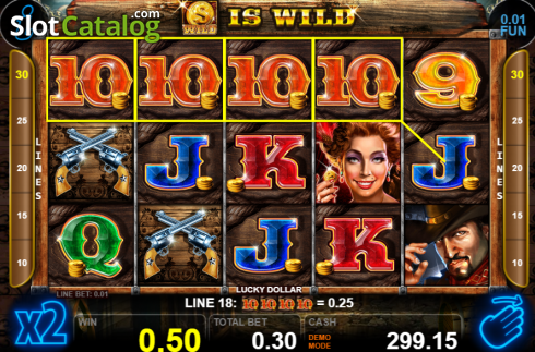 Скрин5. Lucky Dollar слот