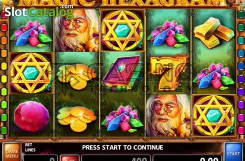 Скрин2. Magic Hexagram слот