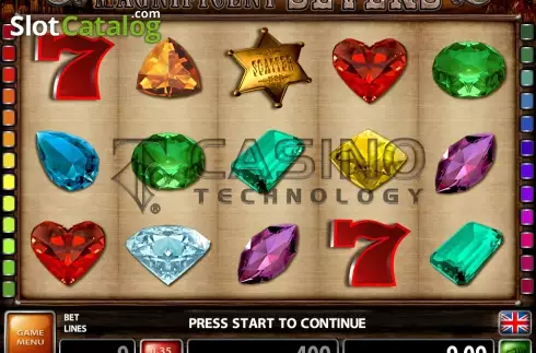 Скрин2. Magnificent Sevens (Casino Technology) слот