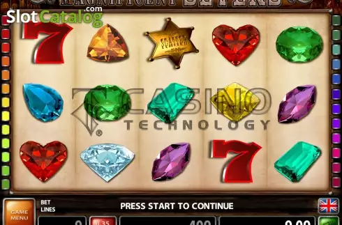 Скрин3. Magnificent Sevens (Casino Technology) слот