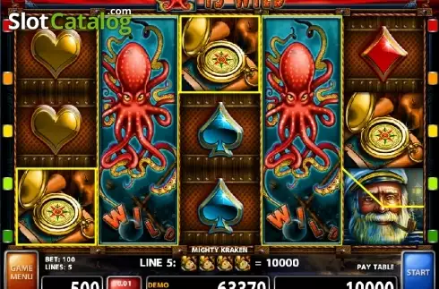 Скрин5. Mighty Kraken слот