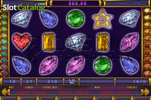 Скрин2. Mystical Jewels слот