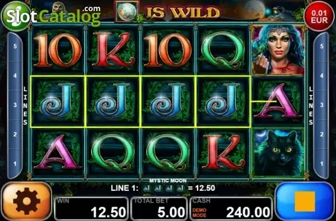 Скрин3. Mystic Moon (Casino Technology) слот