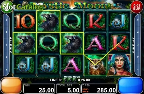 Скрин6. Mystic Moon (Casino Technology) слот