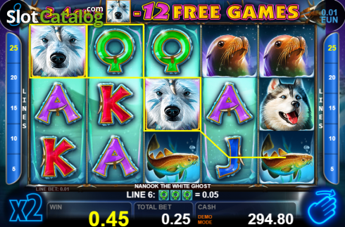 Скрин4. Nanook The White Ghost слот