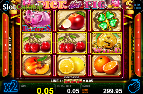 Скрин3. Pick The Pig слот