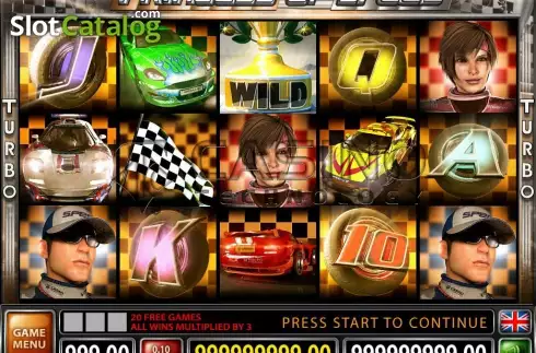 Скрин5. Princess Of Speed слот