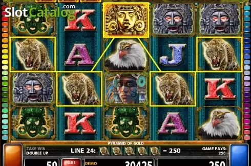 Скрин3. Pyramid Of Gold слот