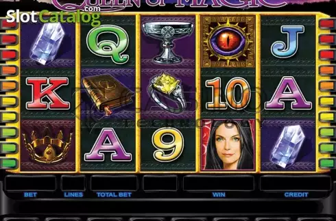 Скрин2. Queen Of Magic слот