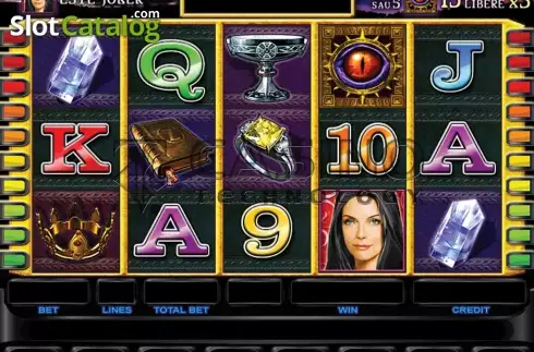 Скрин3. Queen Of Magic слот